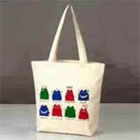 100% Cotton Promotional Bag with LONG handle